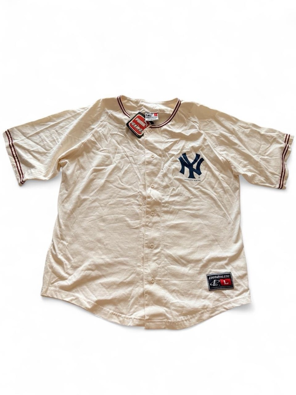 Vintage Logo Athletic New York Yankees Jersey – Size Large